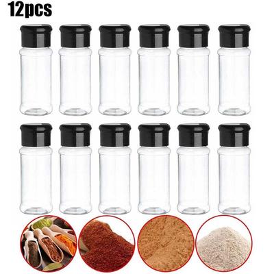 Salt Pepper Container Storage Container Holder Black Restaurant Kitchen