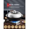 Carbon Steel Double-Handle Wok