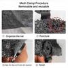 Shade Net Special Fixed Clip Sunscreen Mesh Snap Clip Shade Net Fixed Buckle Mesh Hook Mesh Clip Hook Fixer Tent Accessories
