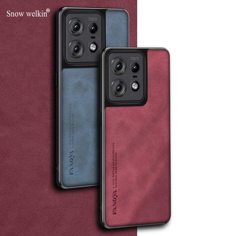 For Moto Edge 50 Pro Neo Luxury Sheepskin Leather Shockproof Silicone Case For Motorola Edge 50 Pro Neo 50S Pro Phone Case Cover