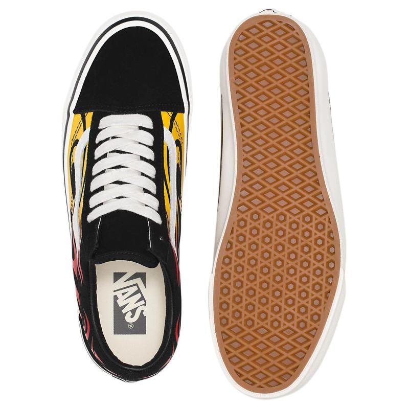 Vans Old Skool 36 Lx Warped Tour Black Flame Sneakers VN000D56MCG