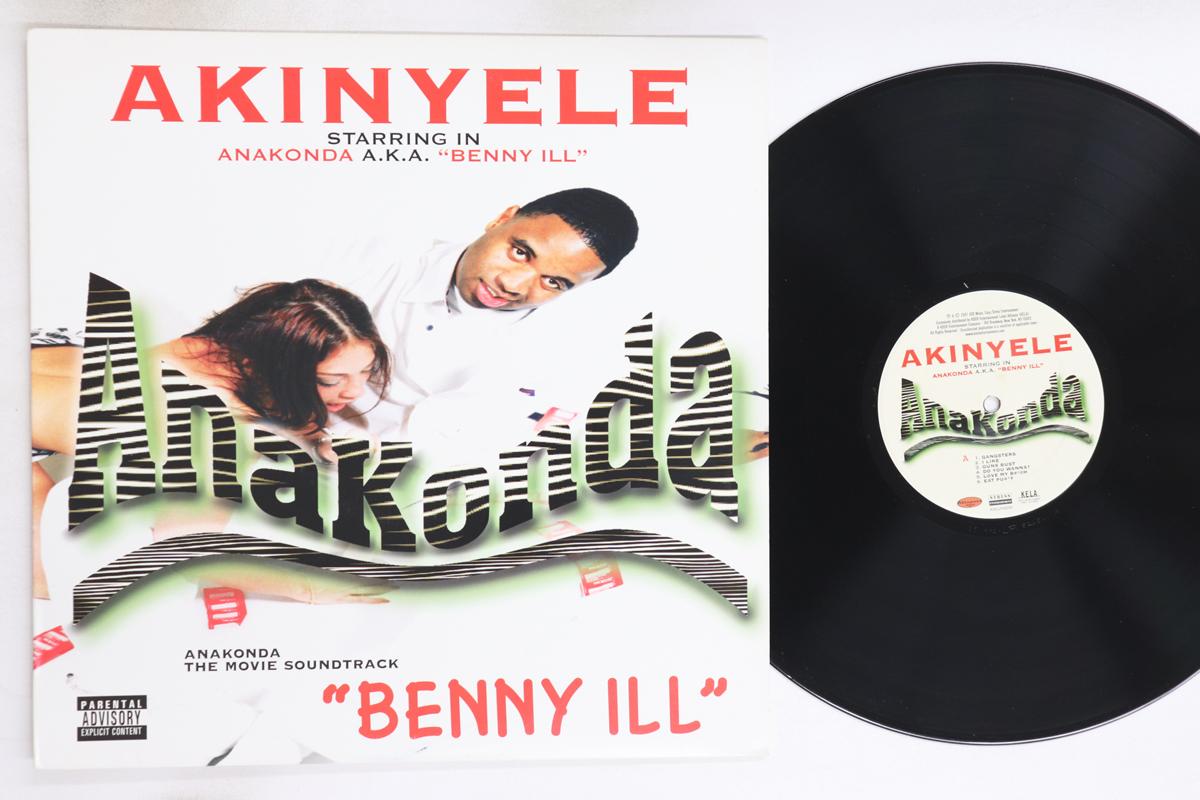 

LP Record AKINYELE Anakonda A.k.a. benny Ill KOCLP8265 KOCH RECORDS 2001 US Rap HipHopRB Used