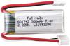 7.4V 300mAh lithiová baterie pro WLToys F959 F959S XK A600 A700 A800 A430 | Lehká a dobíjecí | Ideální pro RC letadla, Stříbrná