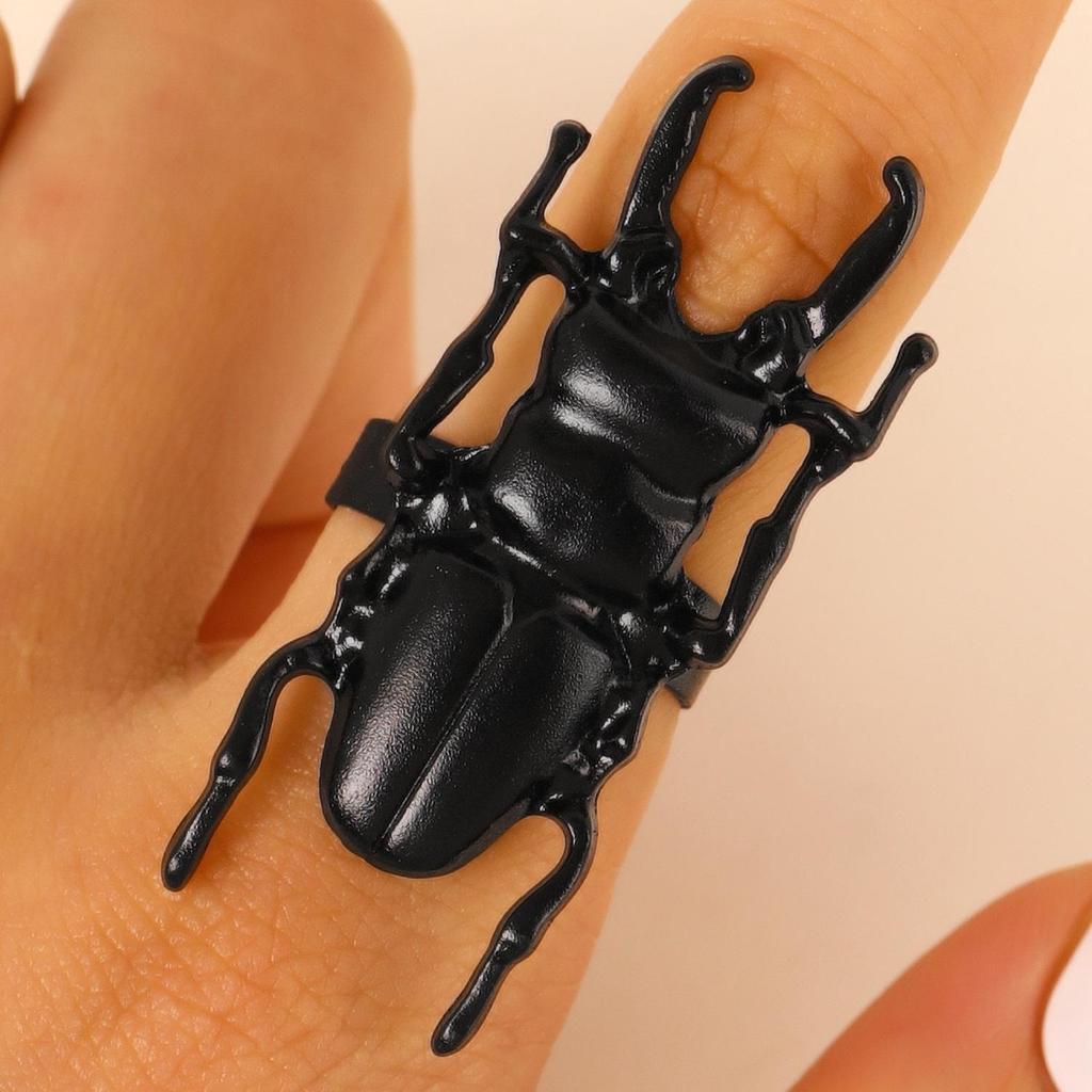 Anello Cicada Bold Europeo & Americano - Unisex, Accessorio Regolabile per Dito Indice.