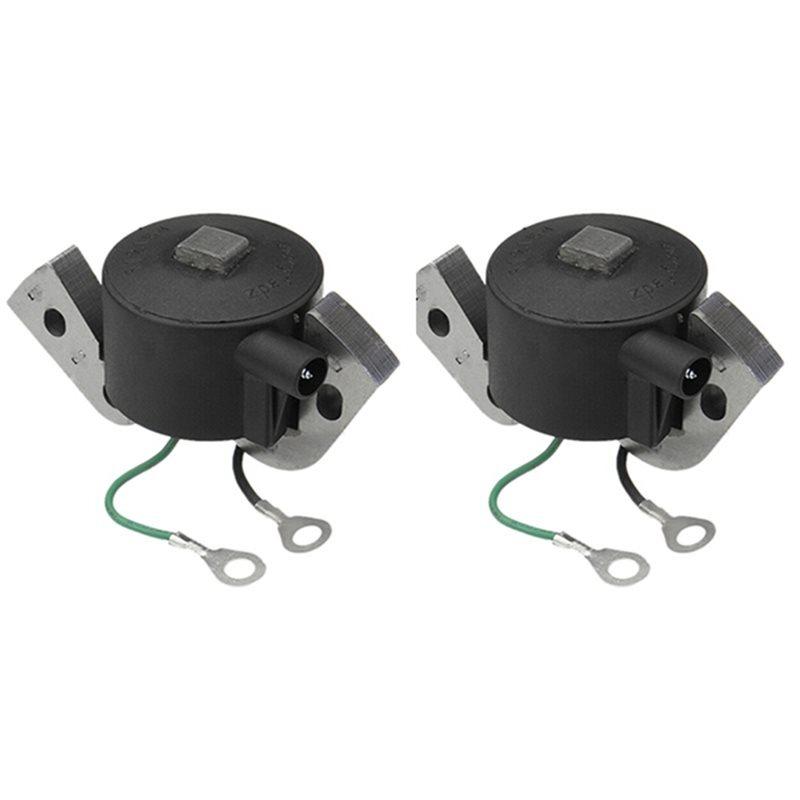 Premium 2Pcs Ignition Coil for Johnson Evinrude 1.5HP - 40HP Outboard Engine Motor 584477 0584477 582995 0580416