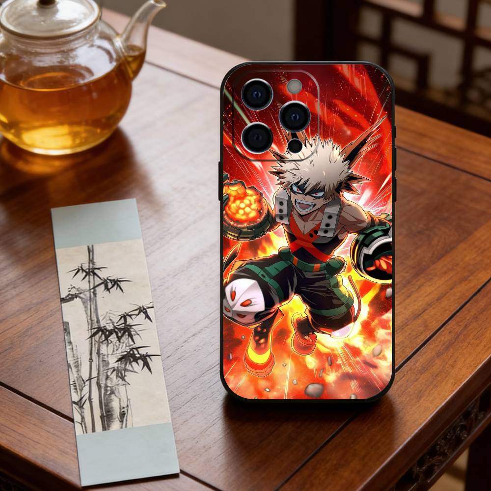 Anime My Hero Academia Phone Case Silicone Soft For IPhone 17 16 15 14 13 12 11 X XR Plus Pro Max Plus