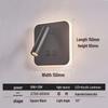 Modern Rotatable LED Bedside Wall Lamp with USB & Switch for Hotel Living Room