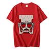 Attack On Titan & Colossus Titan T-shirts  Unisex Male Female Fashion Four Seasons T Shirts 100% Cotton Tshirts O-Neck High Street Graphic