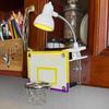 Mini Basketball Hoop Night Light Ornament - Perfect Stress Relief Gift for Boys, Kids & Boyfriend's Birthday or Graduation