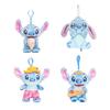 Disney Stitch Vacation Series Backpack Pendant Plush Toy Cartoon Cute Doll Keychain Pillow Toy Gift