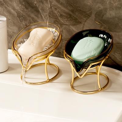 1PC Toaleta Mydelniczka Odpływ Mydelniczka Stojak Do Przechowywania Mydelniczka Domowa Tacka Kreatywny Darmowy Dziurkacz