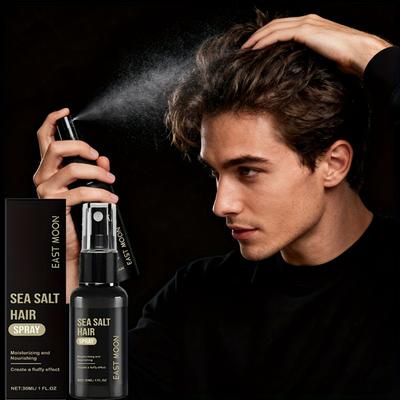 Sea Salt Hair Spray with Seaweed and Aloe Extract, Gentle Formula Lightweight Non-Irritating Texture for Voluminous Fresh Styling