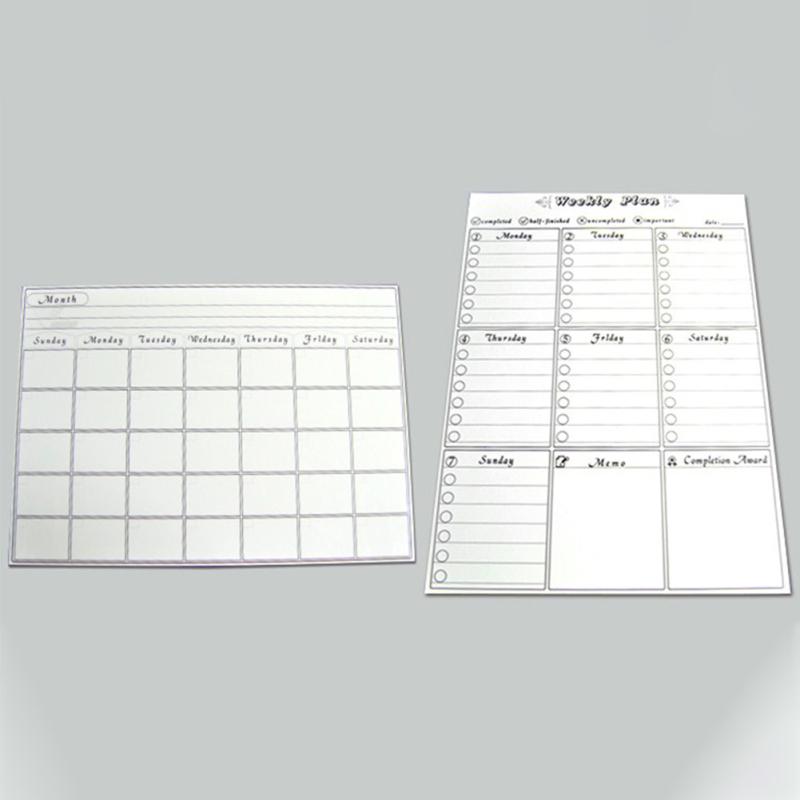 Magnetische Tafel, A3, weich, magnetisch, Whiteboard, Löschzeichnung, Aufzeichnungstafel für Kühlschrank