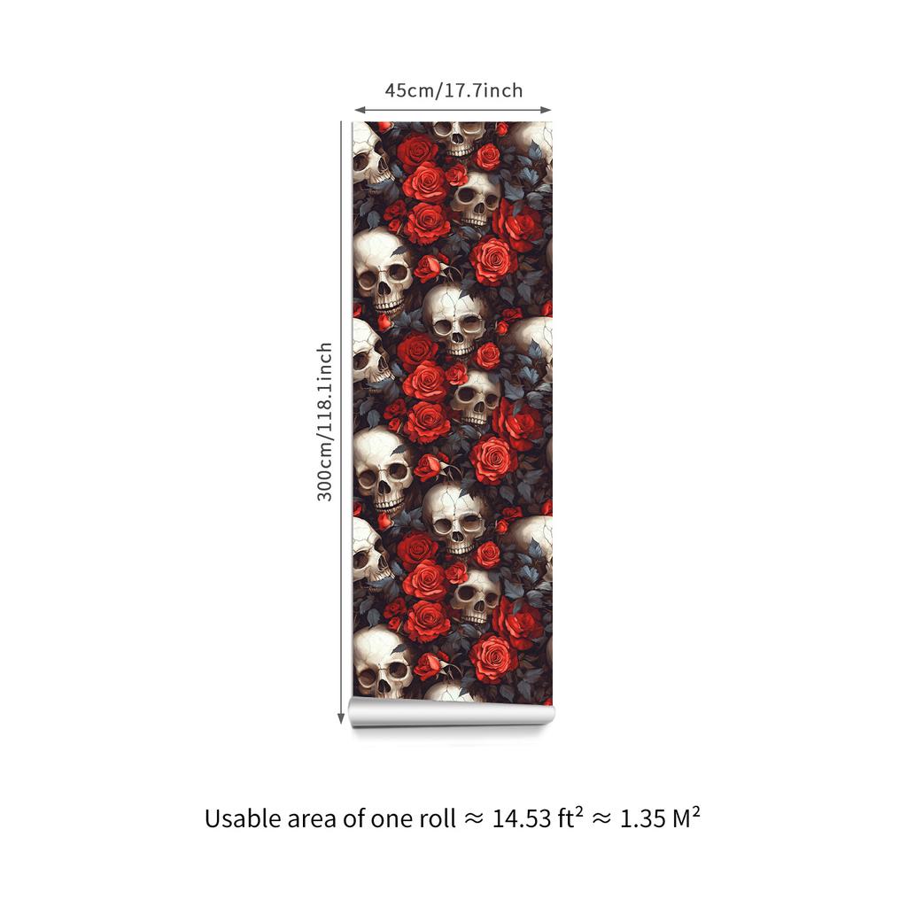 45X300Cm Selbstklebender Wandaufkleber Tapete Kunstmuster Heimdekoration Küche Wohnzimmer Wasserdicht Und Ölfest PVC-Tapete