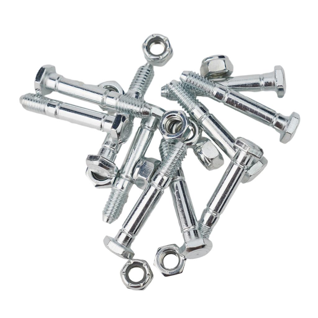 Ten Piece Set of Replacement Shear Pins/Nuts for Ariens/For Model Compatibility Including Number Ranges like51415 51515