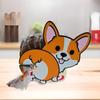 Corgi Butt Bread Bag Clip Reusable Dog Ass Snack Food Storage Bag Decorative Clip Kitchen Gadget Pet Owners Dog Lovers Gift