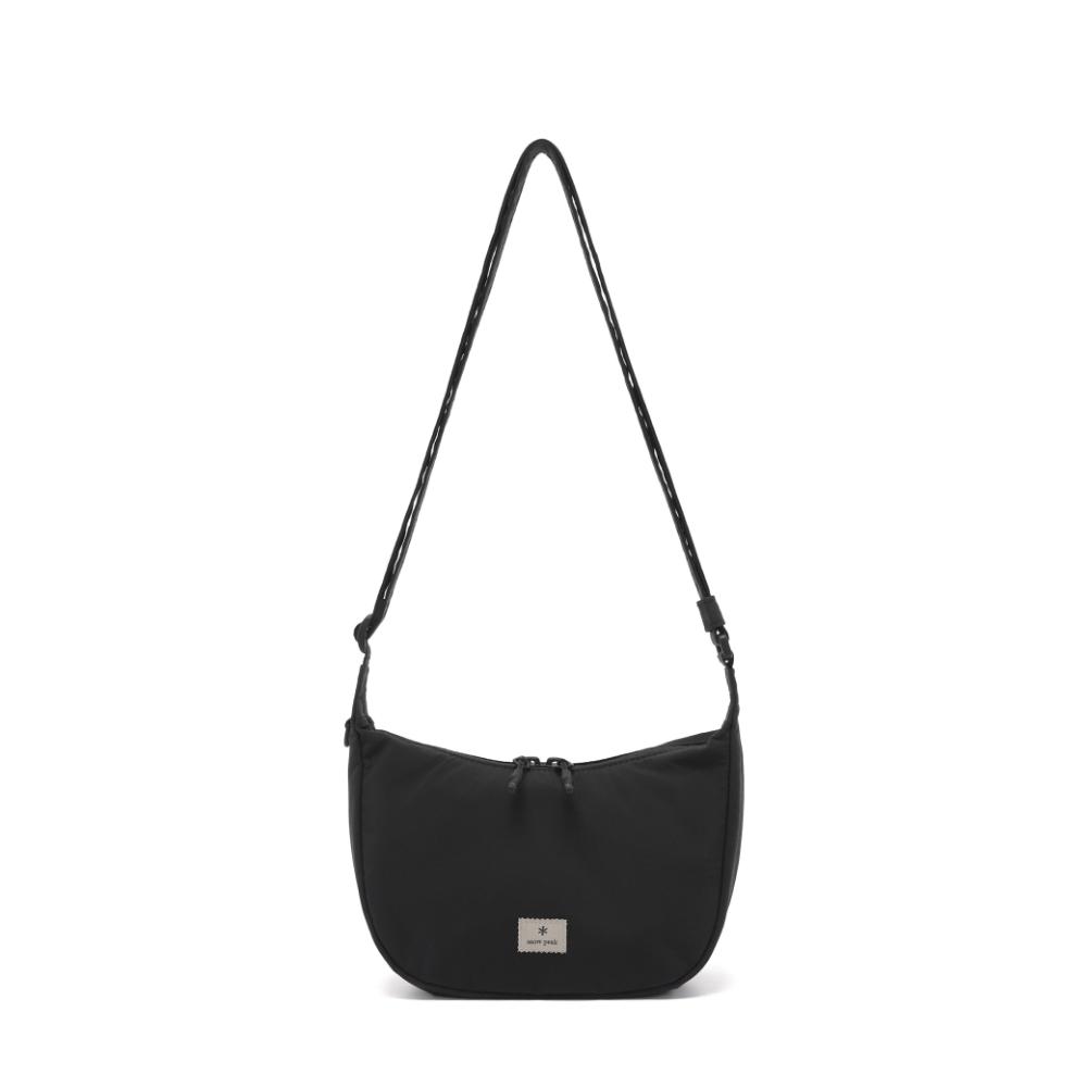 [Snowpeak] Lightweight Taslan Mini Hobo Bag 2L Black (S26MWFCB77)