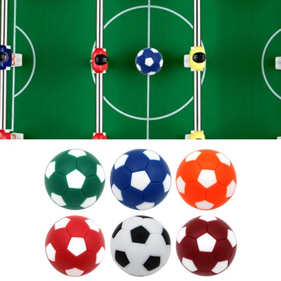 6 szt. Piłeczki do piłkarzyków Przyciągające wzrok Zamienne Wielokolorowe Mini Piłeczki do Stołu Piłkarzyki do Wnętrz
