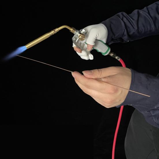 Klempner-Lötlampe mit 1,6 m Gummischlauch Abzugszündung Propan-Lötlampe Klempner Butangas-Lötlampe zum Löten
