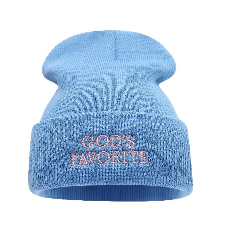 Outdoor Sport Mode Strickmütze Damen Street Fashion Spice Girl Alphabet Wollmütze Paar Trendmütze Kaltmütze Herren