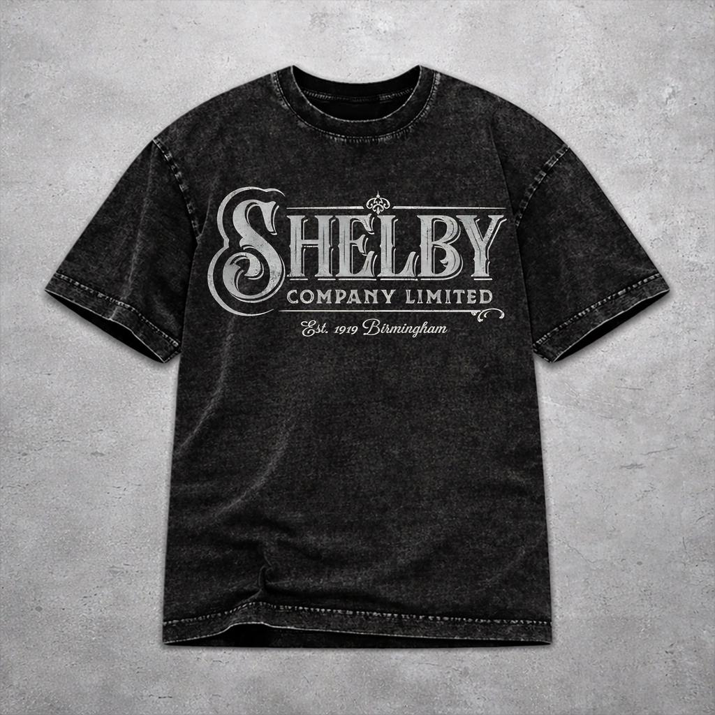 Tommy Shelby Peakys Blinders T Shirt Vintage Style For Men Women Cotton Tee Shirts Clothing