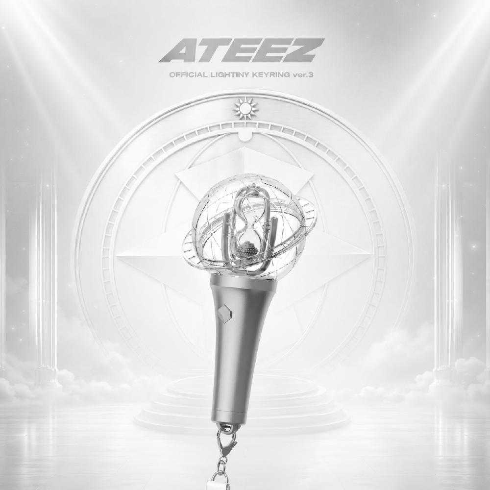 Предзаказ Официального брелка-фонарика ATEEZ версия 3