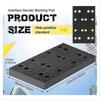 4 Pcs Soft Black Foam Sanding Pads Interface Sander Backing Pad for Festool RS400 LS130 Sander
