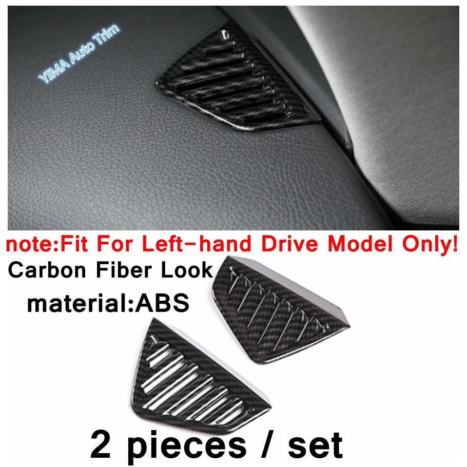 Car Glass Lift / AC Vent Outlet / Steering Wheel Decor Cover Trim ABS Accessories For Mercedes-Benz GLE GLS Gle320 450