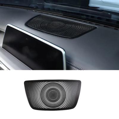 Aluminum Alloy Car Interior Instrument Panel Speaker Net Decoration For BMW 7 Series G11 G12 2017 2018   Auto Accessory