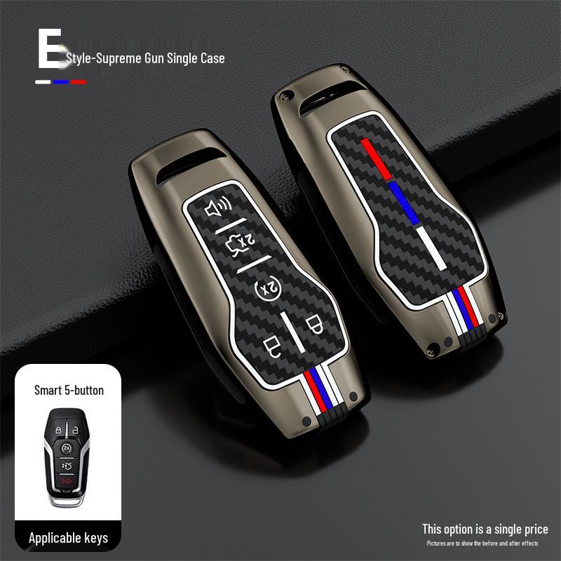 

Совместимый с Ford чехол для смарт-ключа и пряжка для Mondeo, Edge, Explorer, Taurus, Mustang OPP Bag