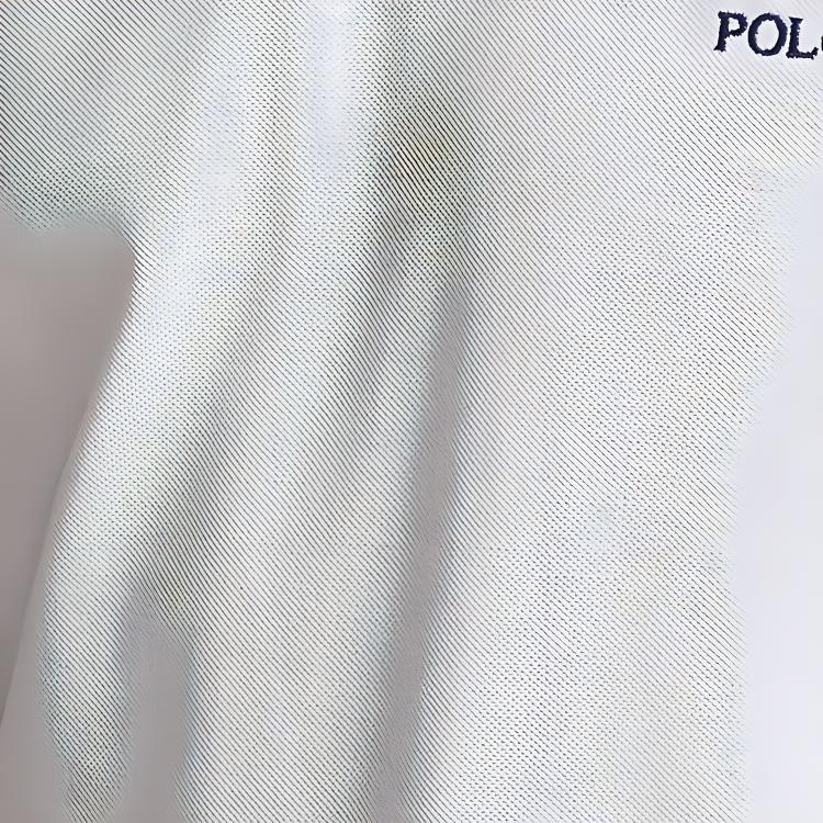 Polo Ralph Lauren SS22 Color Block Cotton Short Sleeve Polo Shirt Men Tops White MNPOKNI1N821681-100