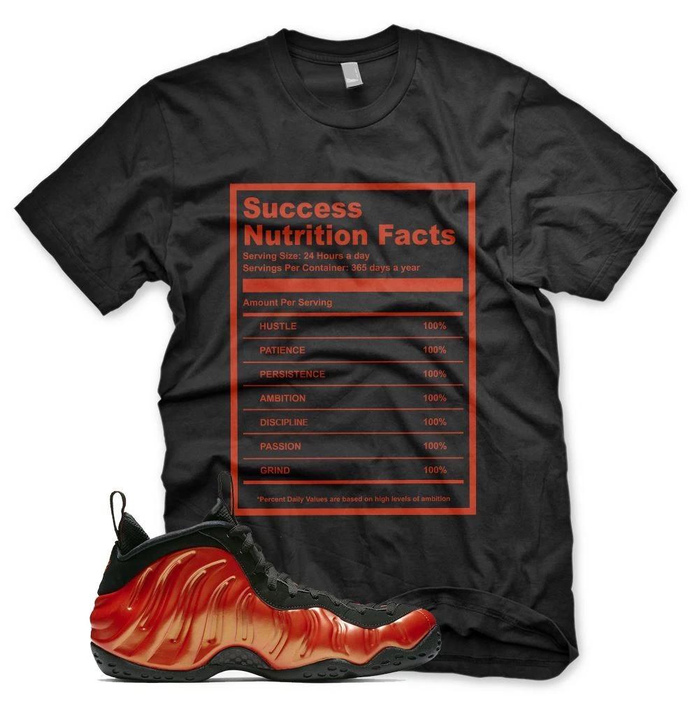New SUCCESS FACTS T Shirt for N Habanero Red Foamposite One 2XL