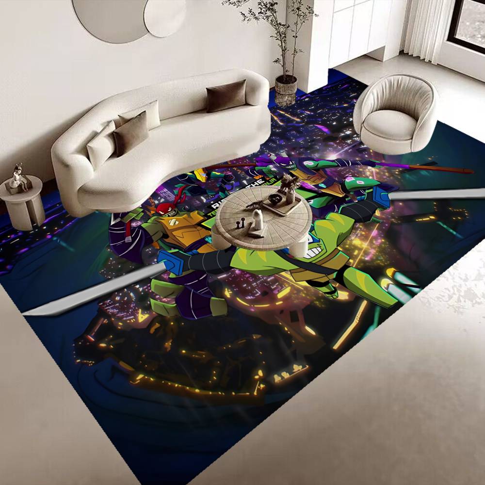 N-Ninja Turtles Kitchen Mat Cheaper Anti-slip Modern Living Room Balcony Printed Modern Home Decor