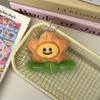 Adorable Double-Layer Cartoon Hamburger Bun Plush Hairpin for Babies