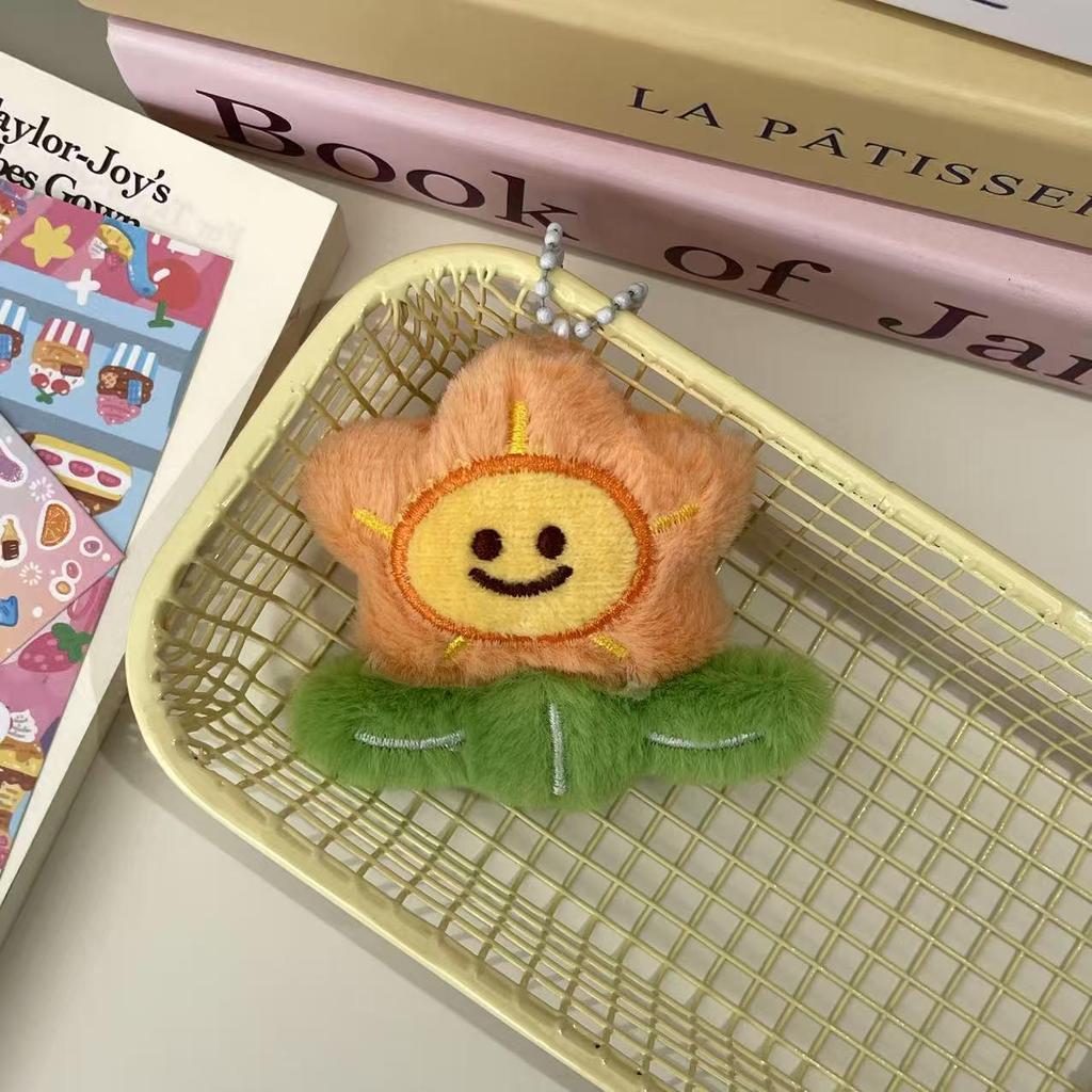 Adorable Double-Layer Cartoon Hamburger Bun Plush Hairpin for Babies