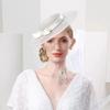Elegant Mesh Bow Headband Exquisite Kentucky Hat Top Hat Masquerade Hair Band  Dance Show