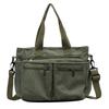 Large capacity student flannel women's bag new simple women's shoulder messenger bag lazy wind handbag