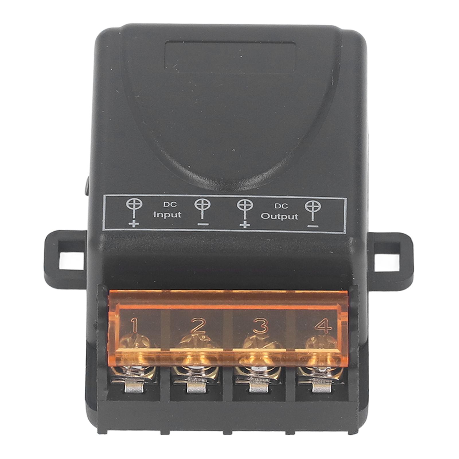 

Беспроводной переключатель управления Автомобильное реле 328 футов Дальний радиус действия Пульт дистанционного управления Питание от батареи Отключение 30А 12В72В