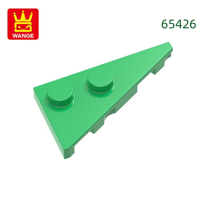 187 Stück/Los65426 2x4 Keilplatte Rechts SpitzBausteine Moc Hue Zubehör Kompatibel mit Stein DIY Ersatzteil Spielzeug