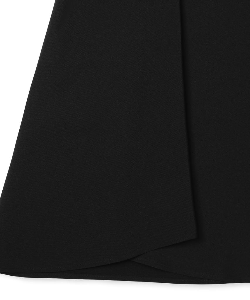 Jun By Jun K Layered Flare Skirt_Black