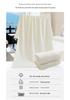 Soft Pure Cotton Bath Towel Set - 3-Piece Absorbent Combed Towels