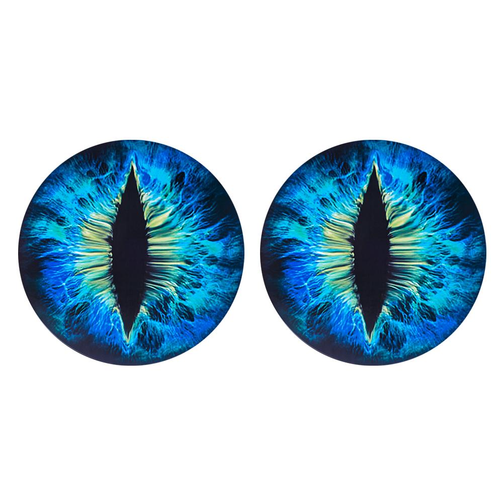 Beast Eye Car Light Sticker for Jeep Wrangler Off Road Vehicle 3D Beast Eyes Headlight Decoration Sticker Styling Modification