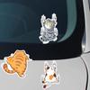DS100#35.5x15cm Quirky Cat Cartoon Car Decal  Self-Adhesive Vinyl Animal Sticker