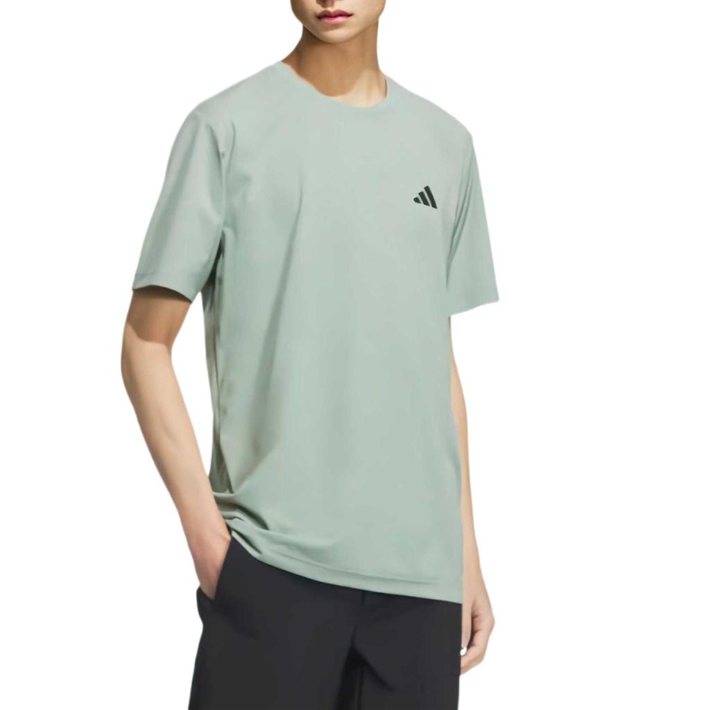 New Adidas SS25 T Shirt Men's Green KC3092