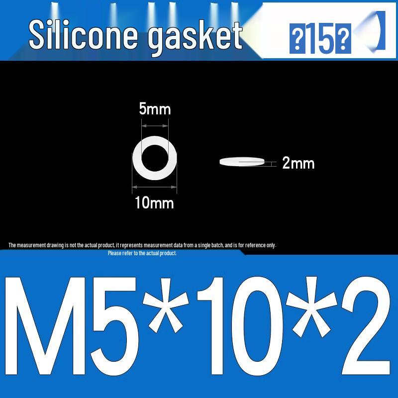 Silicone High-Temp Waterproof Gasket & Shock Absorbing Seal Pad