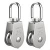   2Pcs M25 Cranes Pulley Block Heavy Duty Pully for Lifting Stainless Steel
