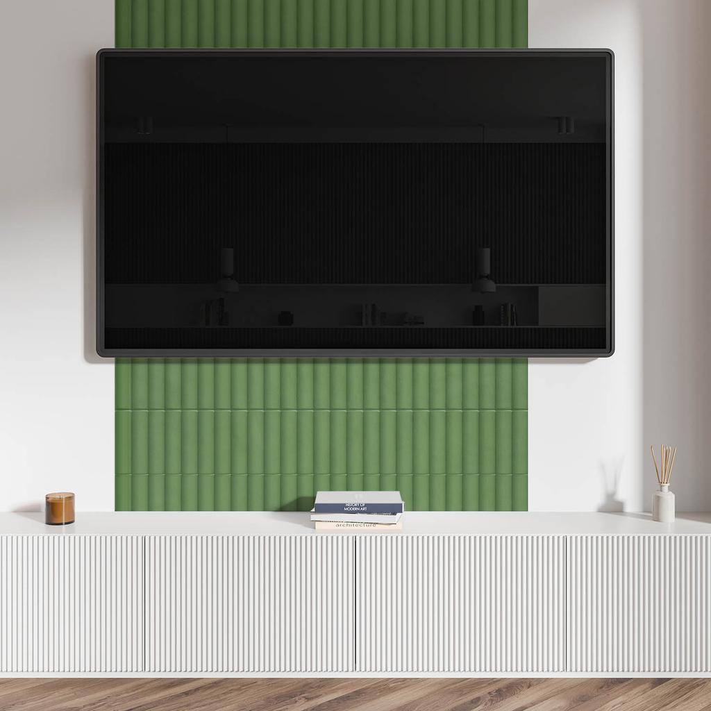 Naklejany Panel Pcv Z Motywem Idealny Do Przedpokoju 120X60 Cm Zestaw Pionowych Rur