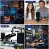 PhantAccy Pop Filter Windscreen for Audio-Technica AT2020, AT2035, AT2040, AT2050, ATR2500, ATR2500X, AT4040. Foam Microphone Cover for Pop Noise