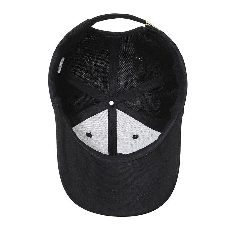 Hat Women's Spring and Autumn Baseball Cap Three-dimensional M letter embroidery Small sunshade Casual outdoor cap Women