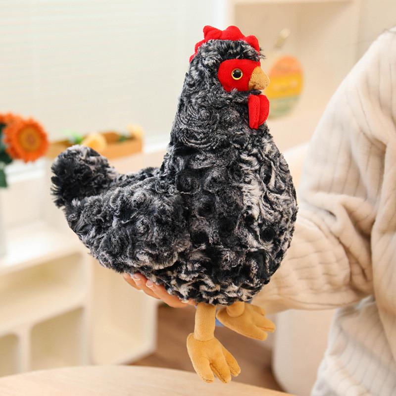 Animal Plush Toy Crows Roosters Kids Gift With Pp Cotton Filling For Playroom Decor